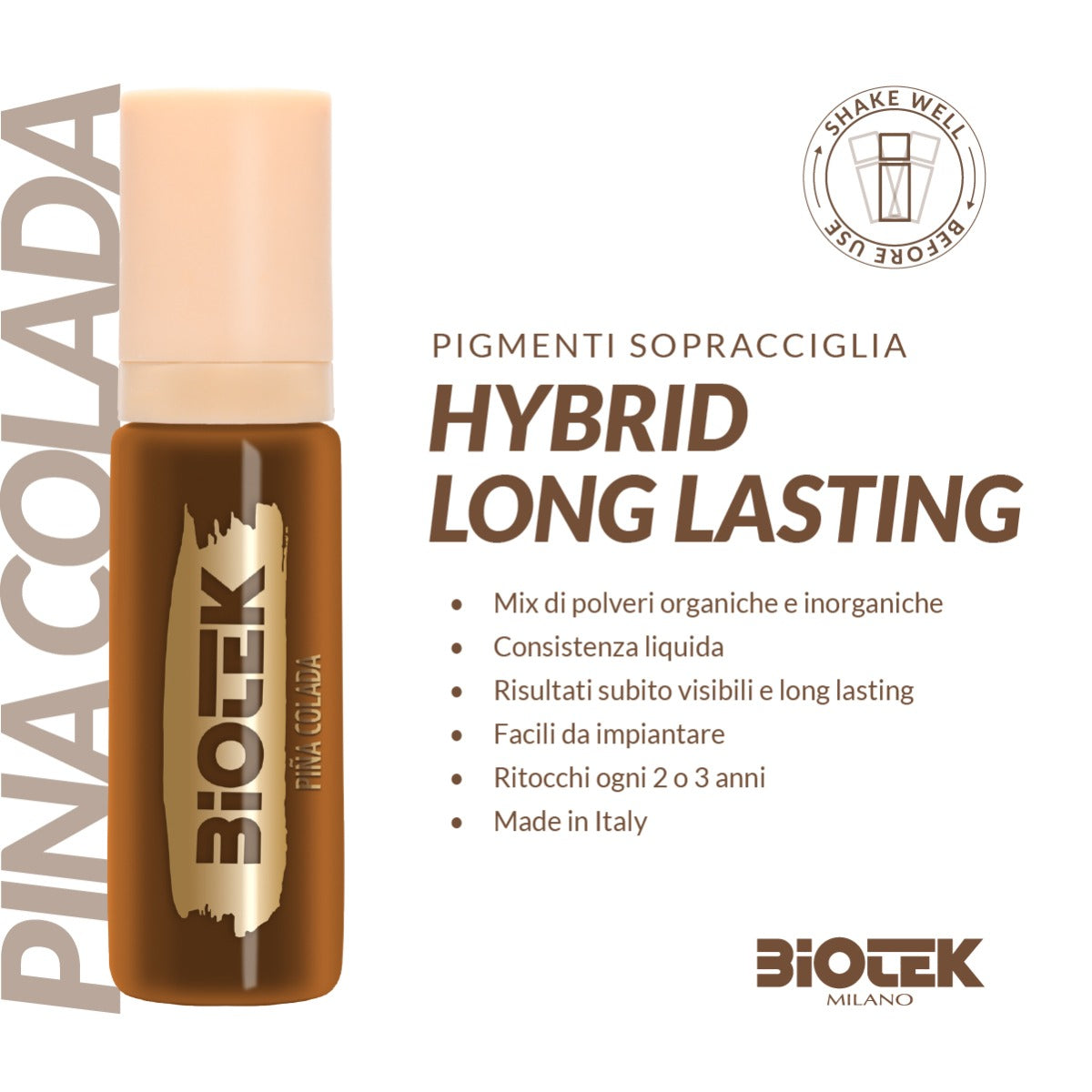 Biotek Hybrid Long Lasting Piña Colada 15 ml
