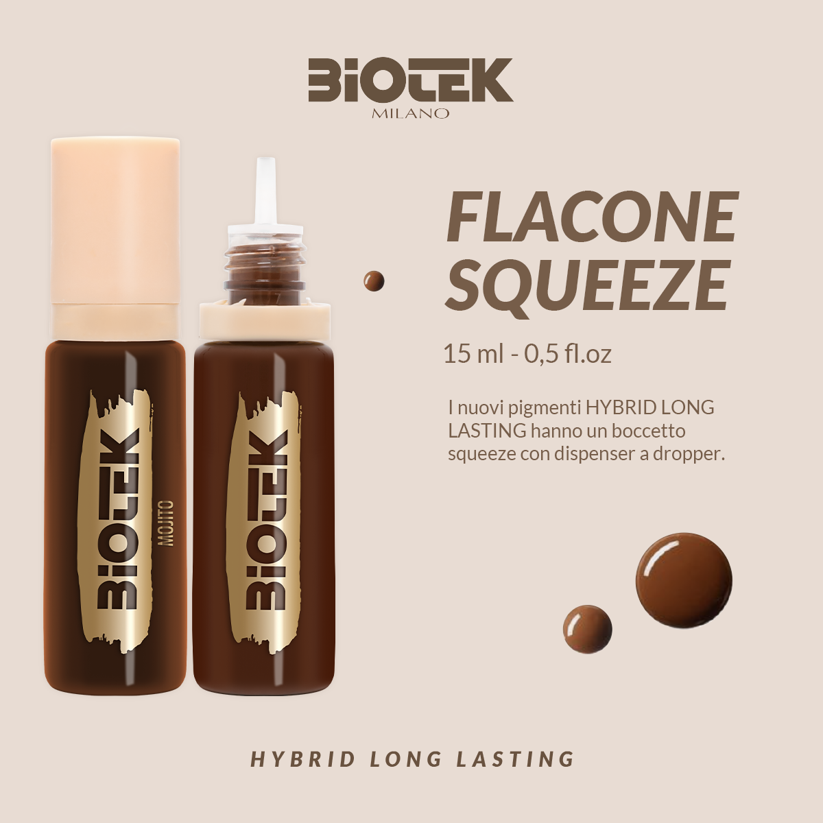 Biotek Hybrid Long Lasting Piña Colada 15 ml