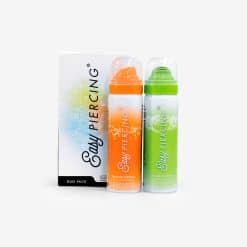 Easypiercing Duo Pack Gel Limpeza Suave e Solução Antibacteriana