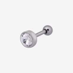 Wildcat Earbarbell Crystals Steel Basicline